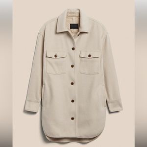 Banana Republic shirt jacket XL